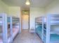 Gîte à Porto Vecchio, le Sud Corse, labellisé Gîtes de France : la chambre avec les lits superposés Gîte à Porto Vecchio, le Sud Corse, labellisé Gîtes de France : la chambre avec les lits superposés