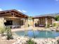 G&icirc;te &agrave; Oletta, Le Grand Bastia, Haute-Corse, labellis&eacute; G&icirc;tes de France : la piscine privative