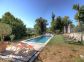 Gite &agrave; San Gavino di Carbini, Corse du Sud, labellis&eacute; G&icirc;tes de France : la piscine commune