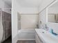 Chambres d'hôtes à Sagone, la Côte ouest, labellisées Gîtes de France : la salle de bains chambre Azuré Ajonc Chambres d'hôtes à Sagone, la Côte ouest, labellisées Gîtes de France : la salle de bains chambre Azuré Ajonc