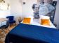 Chambres d'hôtes à Sagone, la Côte ouest, labellisées Gîtes de France : la chambre Azuré Ajonc Chambres d'hôtes à Sagone, la Côte ouest, labellisées Gîtes de France : la chambre Azuré Ajonc