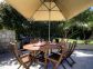 G&icirc;te &agrave; Palasca, Balagne, Haute-Corse, labellis&eacute; G&icirc;tes de France : la terrasse 