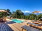Gite à Sotta, Corse du sud labellisé Gites de France : la piscine avec la terrasse Gite à Sotta, Corse du sud labellisé Gites de France : la piscine avec la terrasse