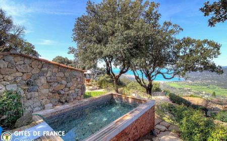 Ferienhaus Nr.28222 Viggianello - Corse - Gite 28222-Viggianello-le-grand-valinco-corse-du-sud-labellis&eacute;-gites-de-france la piscine