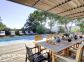 Gite à Sainte Lucie de Porto-Vecchio, Corse du Sud, Labellisé Gîtes de France : la terrasse et la piscine Gite à Sainte Lucie de Porto-Vecchio, Corse du Sud, Labellisé Gîtes de France : la terrasse et la piscine