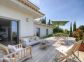 G&icirc;te &agrave; Monticello, Balagne, Haute-Corse, labellis&eacute; G&icirc;tes de France : la terrasse attenante au s&eacute;jour/salle &agrave; manger