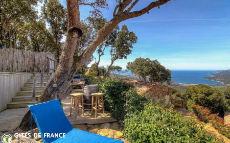 Ferienhaus Nr.28223 Viggianello - Corse - Gite 28222-Viggianello-le-grand-valinco-corse-du-sud-labellis&eacute;-gites-de-france la terrasse