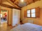 Gite à Levie, Corse du Sud, labelisé Gîtes de France : une chambre avec un lit double Gite à Levie, Corse du Sud, labelisé Gîtes de France : une chambre avec un lit double