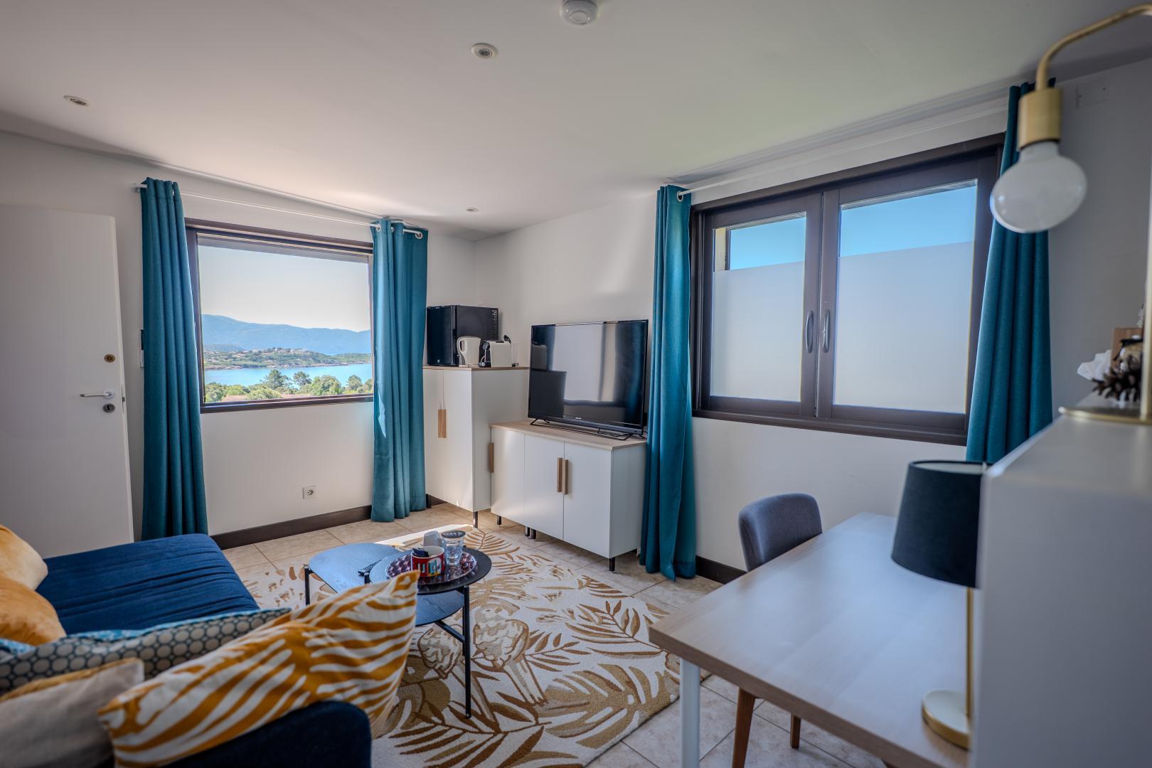 Chambres d'hôtes à Sagone, la Côte ouest, labellisées Gîtes de France : la chambre Libellula photo 18