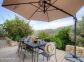G&icirc;te &agrave; Monticello, Balagne, Haute-Corse, labellis&eacute; G&icirc;tes de France : la terrasse attenante &agrave; la cuisine