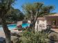 Gite &agrave; Porto Vecchio, Corse du Sud, labelis&eacute; G&icirc;tes de France : la villa avec la piscine