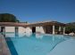 Gite &agrave; Porto Vecchio, Corse du Sud, labelis&eacute; G&icirc;tes de France : la villa avec la piscine