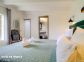 G&icirc;te &agrave; Montegrosso, Balagne, Haute-Corse, labellis&eacute; G&icirc;tes de France : la chambre  avec salle de bain privative