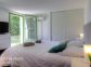 G&icirc;te &agrave; Montegrosso, Balagne, Haute-Corse, labellis&eacute; G&icirc;tes de France : la chambre du rez-de-jardin avec acc&egrave;s ind&eacute;pendant et salle d'eau privative