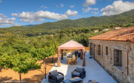Ferienhaus Nr.24701 Petreto-Bicchisano - Corse - Gite &agrave; Petreto Bicchisano, Corse du sud, labelis&eacute; G&icirc;tes de France : la maison