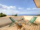 G&icirc;te &agrave; Monticello, Balagne, Haute-Corse, labellis&eacute; G&icirc;tes de France : une terrasse de l'&eacute;tage