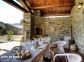 G&icirc;te &agrave; Oletta, Le Grand Bastia, Haute-Corse, labellis&eacute; G&icirc;tes de France : la terrasse couverte attenante au s&eacute;jour/cuisine