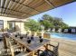 Gite à Sainte Lucie de Porto-Vecchio, Corse du Sud, Labellisé Gîtes de France : la terrasse et la piscine Gite à Sainte Lucie de Porto-Vecchio, Corse du Sud, Labellisé Gîtes de France : la terrasse et la piscine