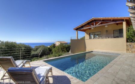 Ferienhaus Nr.20234 Tizzano - Corse - G&icirc;te &agrave; Tizzano, Grand Valinco, Corse du Sud, labellis&eacute; G&icirc;tes de France : la piscine