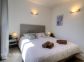 G&icirc;te &agrave; Montegrosso, Balagne, Haute-Corse, labellis&eacute; G&icirc;tes de France : une chambre du rez-de-chauss&eacute;e
