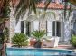 G&icirc;te &agrave; Montegrosso, Balagne, Haute-Corse, labellis&eacute; G&icirc;tes de France : l'espace piscine