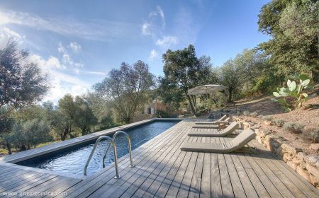 Ferienhaus Nr.20631 Figari - Corse - Gite &agrave; Figari, Le Sud Corse, en Corse du Sud, labellis&eacute; Gites de France : la piscine