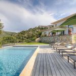G&icirc;te &agrave; Monticello, Balagne, Haute-Corse, labellis&eacute; G&icirc;tes de France : la piscine