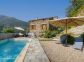 G&icirc;te &agrave; Ortale, C&ocirc;te orientale, Haute-Corse, labellis&eacute; G&icirc;tes de France : la piscine et le g&icirc;te